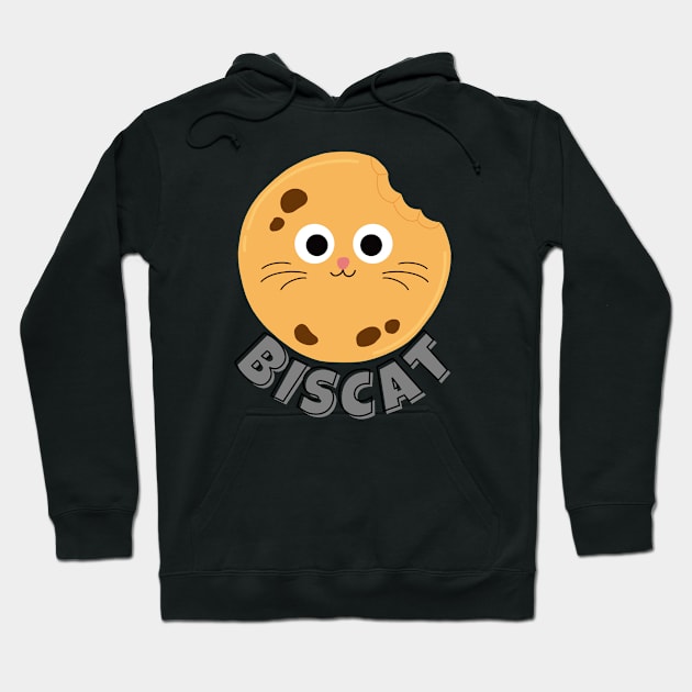 BisCat Biscuit Pun Hoodie by ricricswert